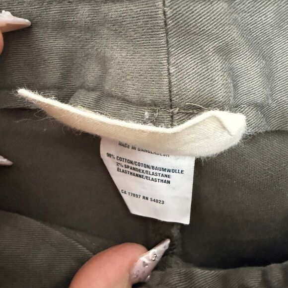 Gap Women’s 14 Olive Green Khaki Pants Office Core Career - Picture 3 of 7